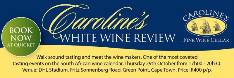 Caroline's 2026 White Wine & Cap Classique Review